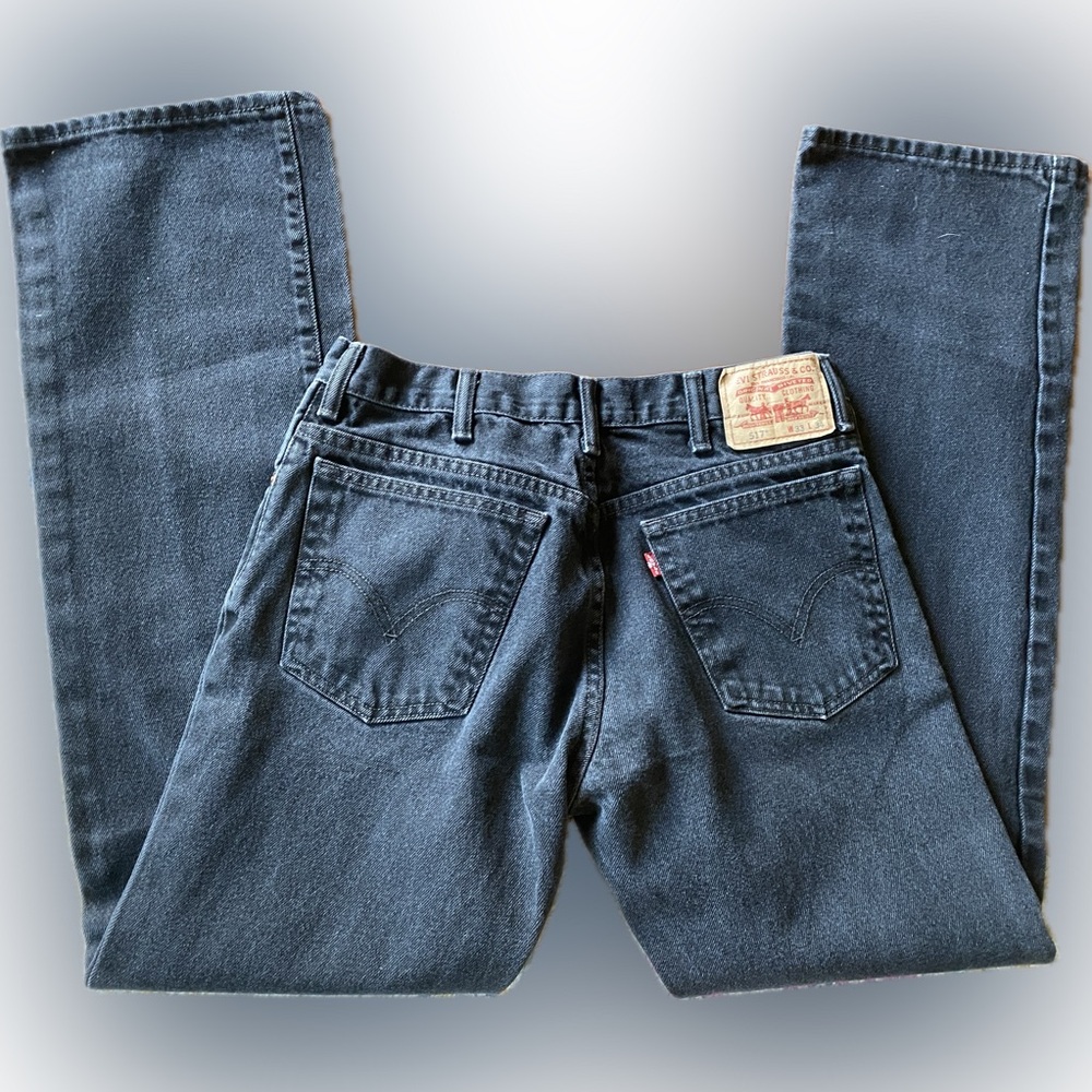 Levi's 517 33 x 34 Men's Black Jeans